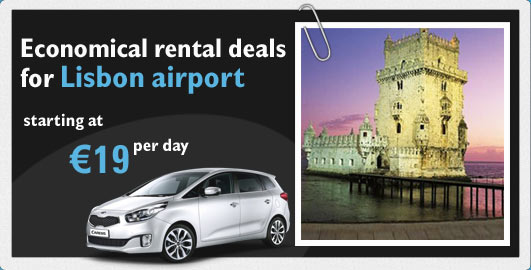 Get economical rental deals for lisbon airport